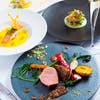 【銀座高層階】記念日やお誕生日に!乾杯スパークリング付!魚&肉のWメインなど,季節の食材を楽しむ全6品