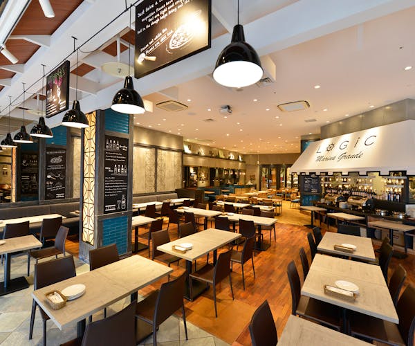 夜景が綺麗 Trattoria Pizzeria Logic 豊洲 Okaimonoモール レストラン 夜景が綺麗 Trattoria Pizzeria Logic 豊洲 Okaimonoモール レストラン
