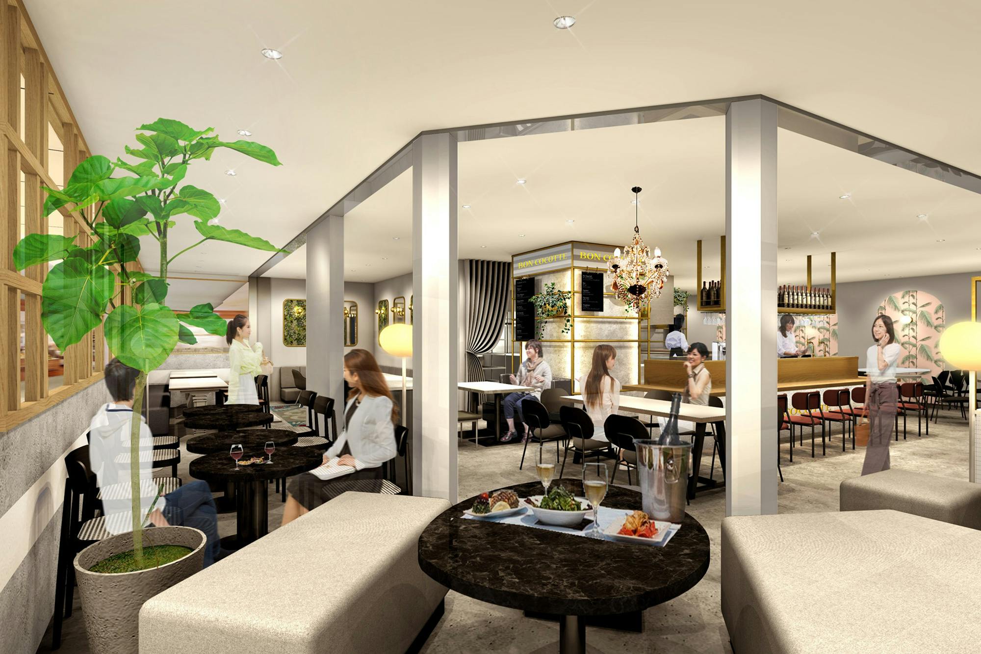 名古屋駅ディナー 人気おしゃれカフェ6選 Okaimonoモール レストラン