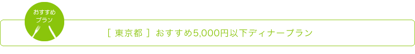 おすすめの5,000円以下プラン
