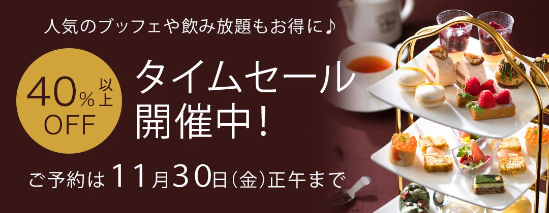 タイムセール<11月30日(金)正午まで>